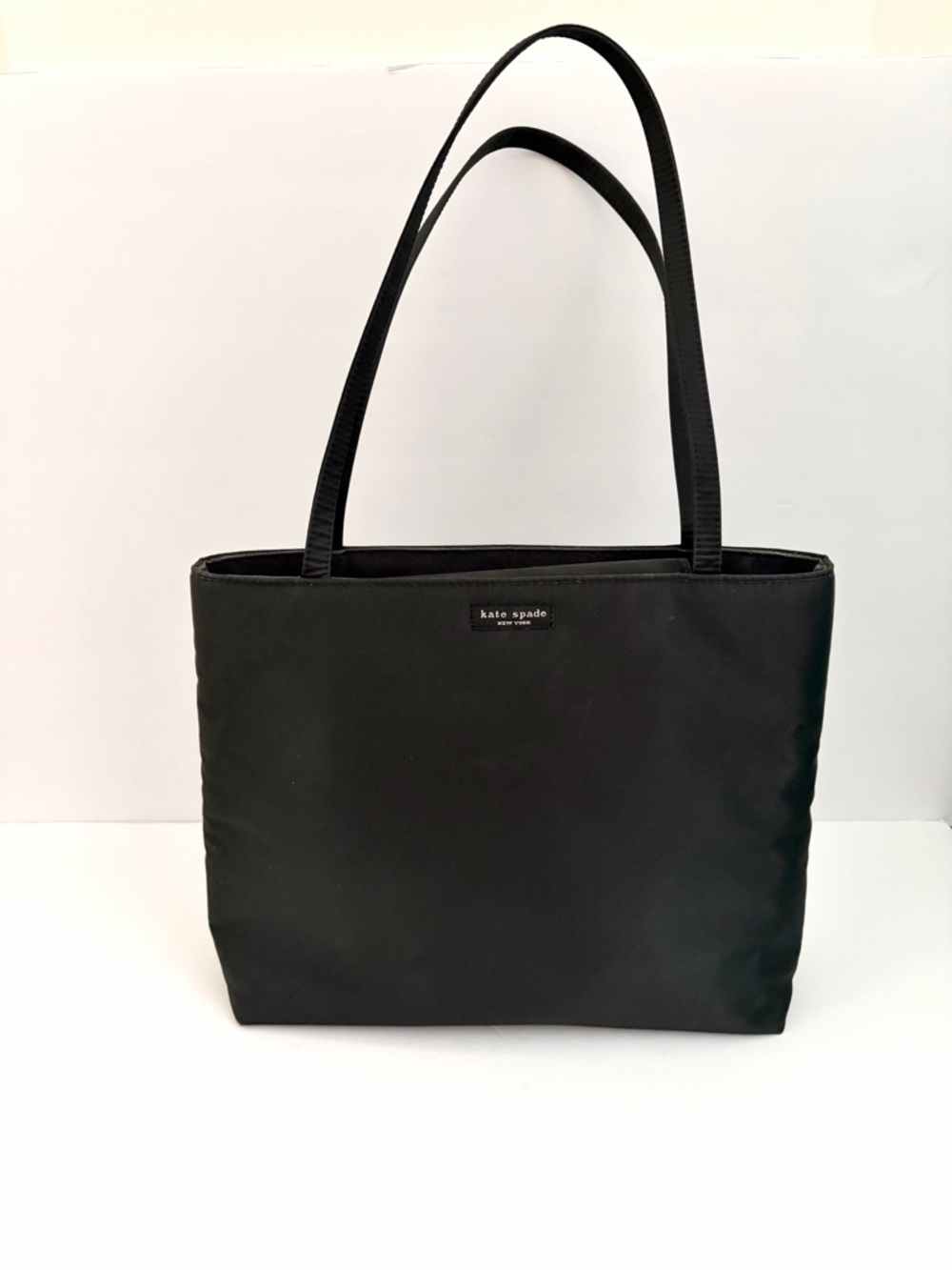 Kate sSpade Black Nylon Tote Shoulder Bag